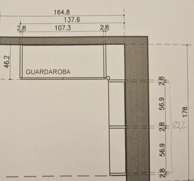 Armadio LEMA bianco laccato lucido - Foto 10