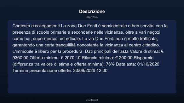 Immobile in asta di 18 m² in vendita a Macerata - Foto 9