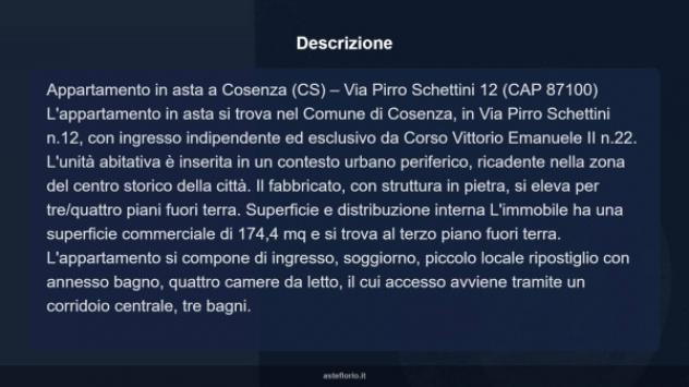 Immobile in asta di 174 m² in vendita a Cosenza - Foto 17