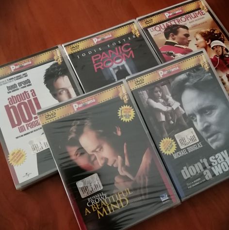 5 DVD GRANDI FILM - NUOVI - Edizione Panorama- Disco singolo - Foto 2