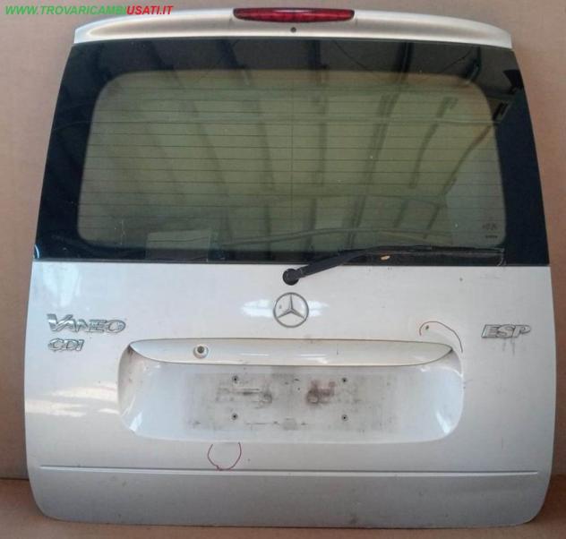 PORTELLO ARGENTO C/MOT. (2 B.lli) 999-U65669 Carrozzeria  Lamierati esterni  Portello  Portello post. MERCEDES - VANEO - 01-02-2002 - 01-05-2006