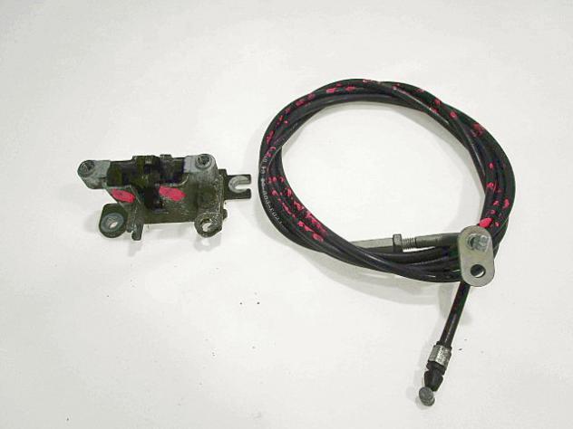 CHIUSURA SELLA CON CAVO KYMCO PEOPLE S 50 4T 2005 - 2006 77240-LCD3-E00 77235-KGC4-E0 SADDLE LOCK WHITH CABLE