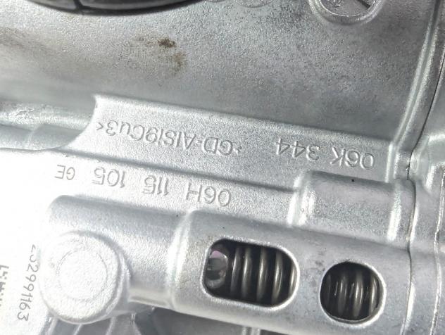 06H115105GE POMPA OLIO MOTORE AUDI A4 AVANT 35 TFSI B9 R SW 2.0 I 110KW AUT 5P (2021) RICAMBIO USATO - Foto 5