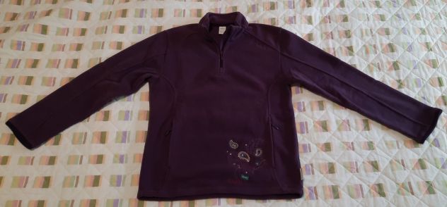 Pile viola bambina 10 anni