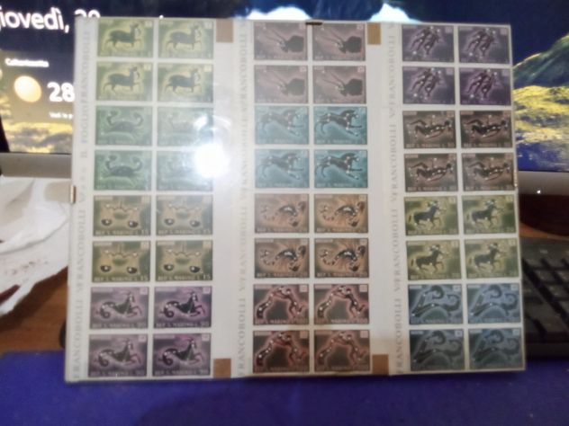 1959 N 12 QUARTINE NUOVE REPUBBLICA SAN MARINO