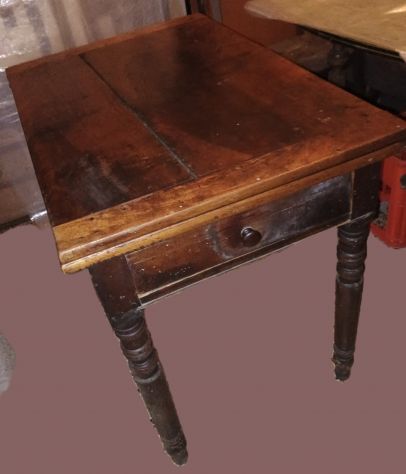 TAVOLO IN NOCE DA RESTAURARE - Foto 3