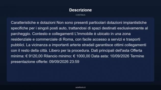 Immobile in asta di 16 m² in vendita a Roma - Foto 4