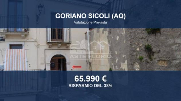 Immobile in asta di 116 m² in vendita a Goriano Sicoli