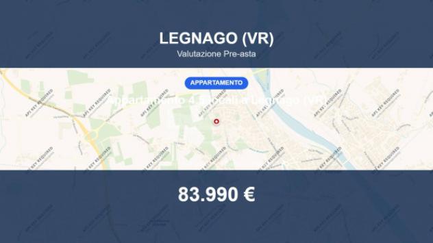 Immobile in asta di 132 m², box auto in vendita a Legnago
