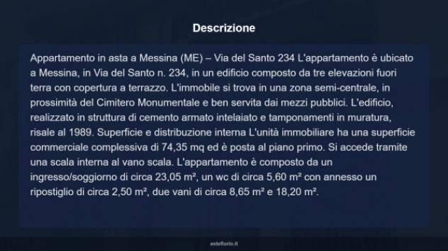 Immobile in asta di 74 m² in vendita a Messina - Foto 12