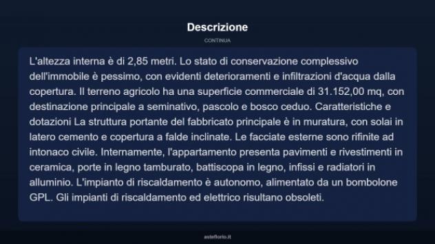 Immobile in asta di 291 m² con più di 5 locali in vendita a Cagli - Foto 10