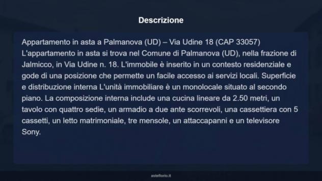 Immobile in asta di 30 m² in vendita a Palmanova - Foto 10