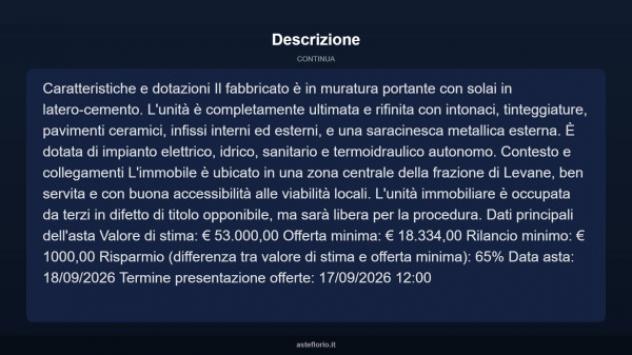 Immobile in asta di 38 m² in vendita a Montevarchi - Foto 9