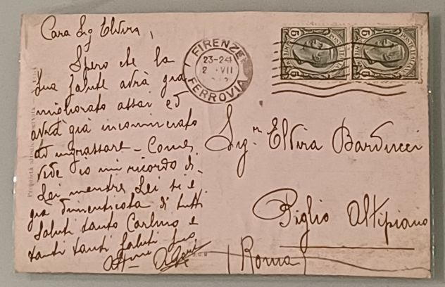 FIRENZE.Barriera del Romito. Cartolina viaggiata nel 1912.. - Foto 2