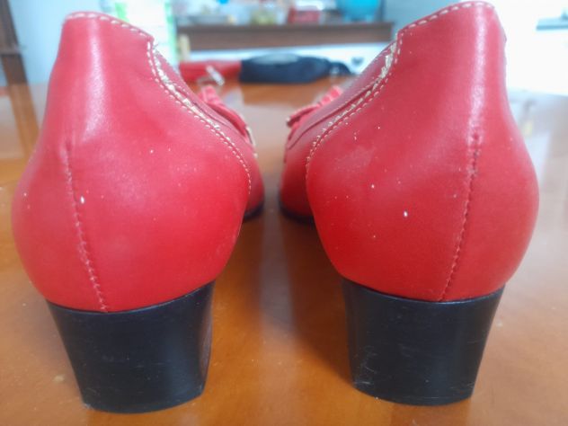 SCARPE rosse DONNA SANAGENS n° 39 vero cuoio - Foto 3