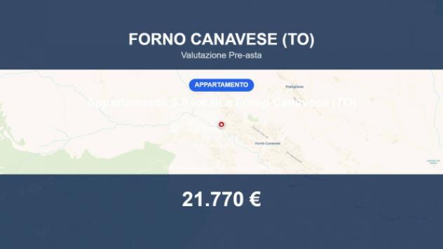 Immobile in asta di 118 m², box auto in vendita a Forno Canavese