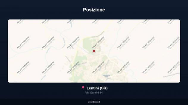 Immobile in asta di 181 m² con più di 5 locali e box auto in vendita a Lentini - Foto 12