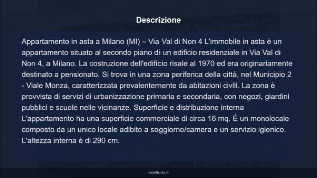 Immobile in asta di 16 m² in vendita a Milano - Foto 18