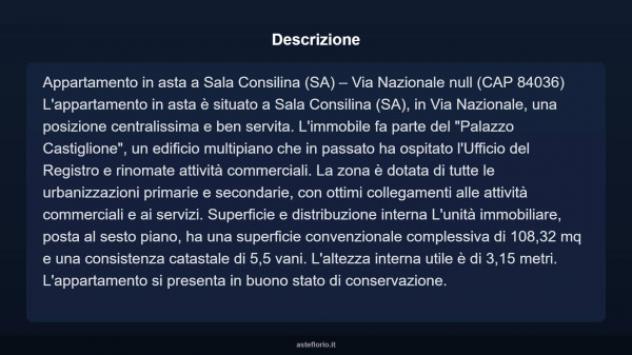 Immobile in asta di 108 m² in vendita a Sala Consilina - Foto 7
