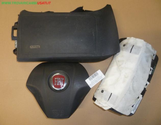 DISPOSITIVO AIRBAG LATO GUIDA VOLANTE SP. VERDE CENTRALE+ PASS. 2 SP. ARANCIO VIOLA FIAT PUNTO (199-3J) Evo  Carrozzeria  Sicurezza  Airbag  Air-bag g