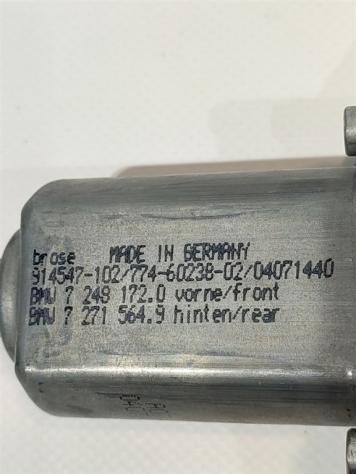 MOTORINO ALZAVETRO ANTERIORE DESTRA BMW Serie 5 F10 7248172 7271564 N47D20C (10) - Foto 3
