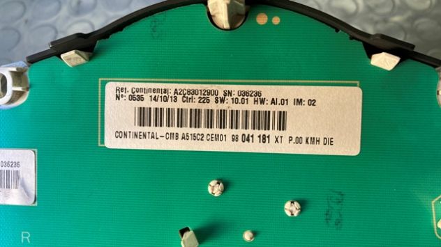 Quadro strumenti Citroen C3 1.4HDI del 2013 (98041181XT) - Foto 4