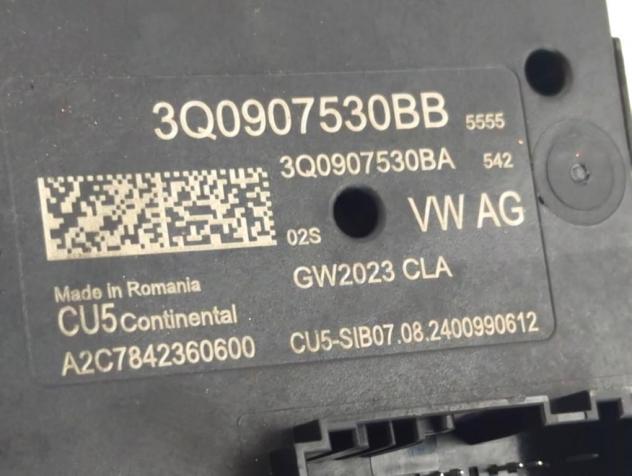 3Q0907530BB CENTRALINA GATEWAY SKODA FABIA 1.0 B 70KW 5P (2024) RICAMBIO USATO - Foto 5
