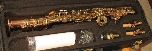 Sax Soprano YANAGISAWA S991 Style Fusto in RAME solido Nuovo - Foto 2