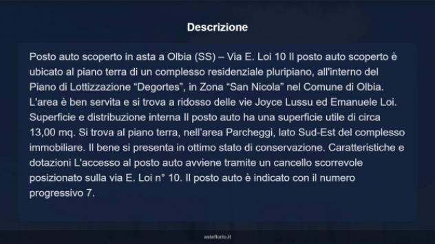 Immobile in asta di 13 m² in vendita a Olbia - Foto 9