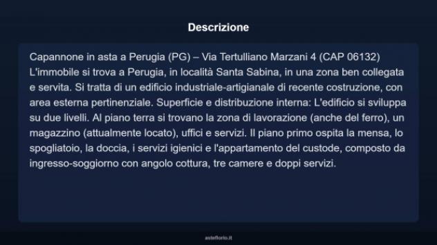 Immobile in asta di 20733 m² in vendita a Perugia - Foto 4