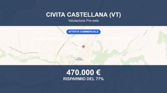 Immobile in asta di 1746 m² in vendita a Civita Castellana