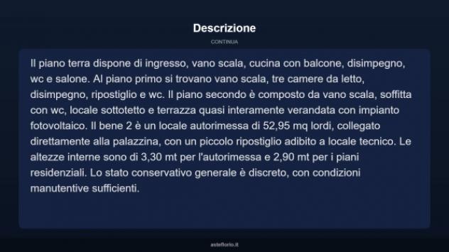 Immobile in asta di 297 m² con più di 5 locali e box auto in vendita a Contessa Entellina - Foto 17
