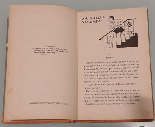 Ah, quella vacanza! scritto da V. Pucci, A. Salani 1938. - Foto 6