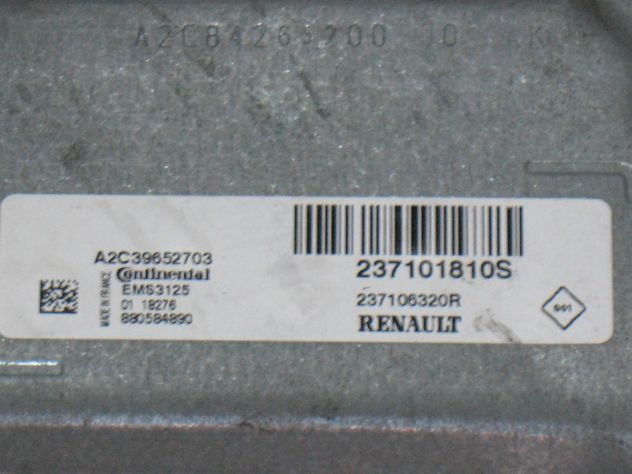 237101810S 237106320R ECU DACIA DOKKER DASTER EMS3125 A2C39652703 880584890 - Foto 2
