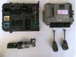 NUOVO Kit centraline citroen c4 1.6 hdi 0281012981 9663