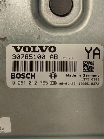 CENTRALINA MOTORE VOLVO V70 3° Serie 30785100AB 0281012765 D5244T10 diesel 2400 (0716) - Foto 2