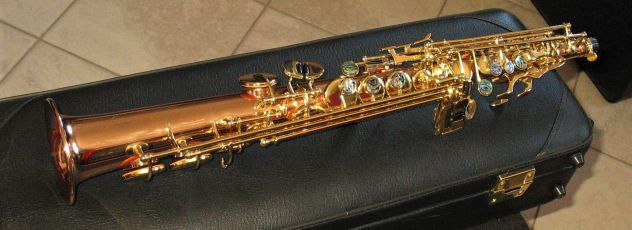 Sax Soprano YANAGISAWA S991 Style Fusto in RAME solido Nuovo - Foto 3