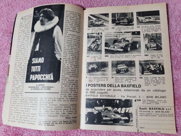 GUIDA TV CARLINO 1970 ORIGINALE - Foto 4