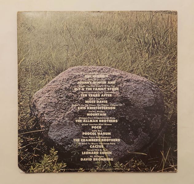 3 Vinile The First Great Rock Festivals Of The Seventies-Isle Of Wight/Atlanta - Foto 2