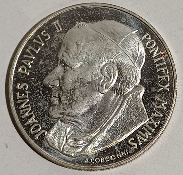 Medaglia Città del Vaticano Papa Giovanni Paolo II, 1983..