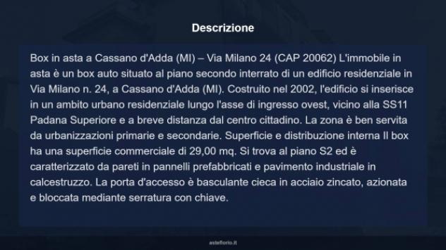 Immobile in asta di 29 m² in vendita a Cassano d'Adda - Foto 5