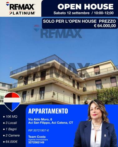 Appartamento in vendita a Aci Catena, Aci San Filippo