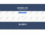 Immobile in asta di 237 m², box auto in vendita a Grosso