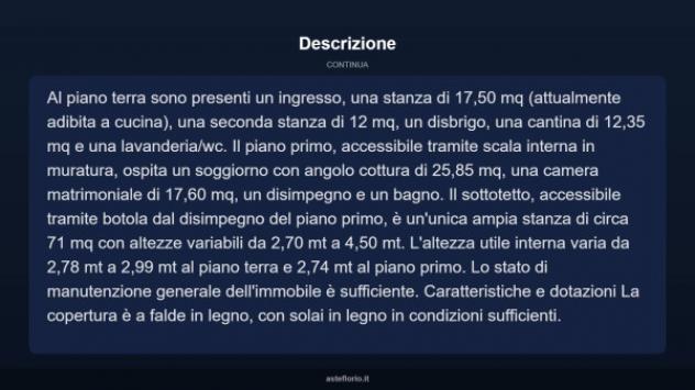 Immobile in asta di 178 m² con più di 5 locali in vendita a Martellago - Foto 18