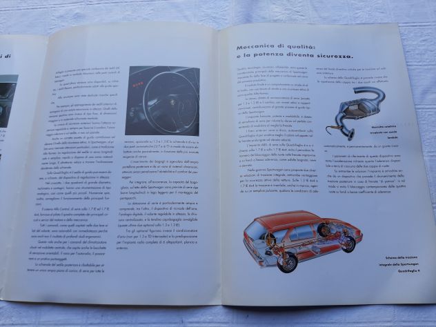ALFA 33 SPORT WAGON DEPLIANT ORIGINALE SECONDA SERIE - Foto 6