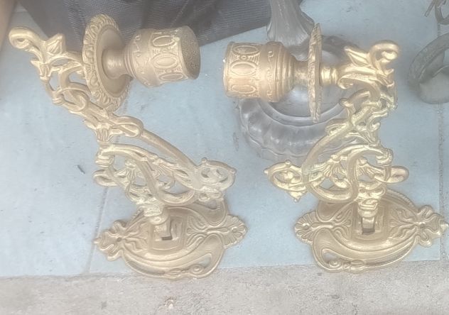 porta candele vintage