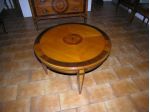 Tavolino da salotto classico rotondo