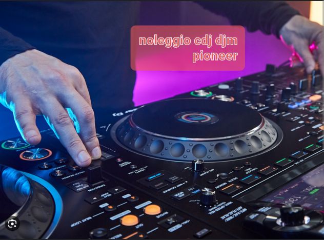 Noleggio console pioneer cdj 3000 djm v10 roma - Foto 2