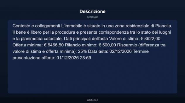 Immobile in asta di 28 m² in vendita a Pianella - Foto 6