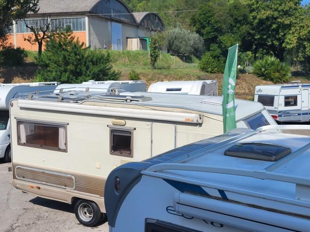CAMPER CI FORD MANSARDATO DOPPIA DINETTE FOTOVOLTAICO TENDALINO GENERALI USATO - Foto 4
